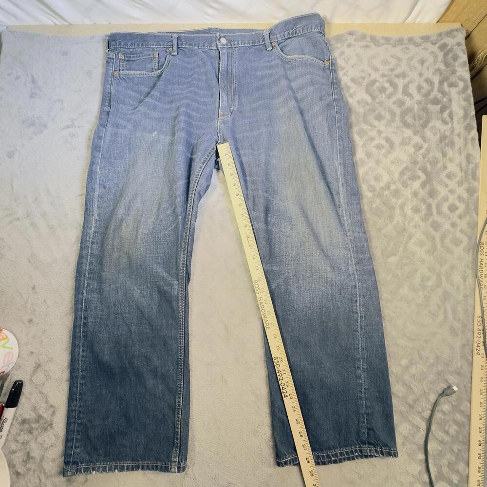 Levis Mens Jeans 40x30 Relaxed Straight 559 Medium Wash